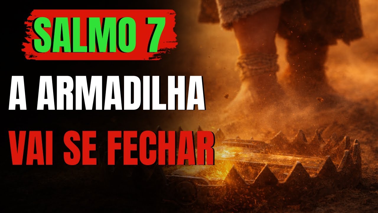 SALMO 7 ATIVADO — A ARMADILHA QUE ARMAREM CONTRA VOCÊ VAI SE FECHAR (Oração)
