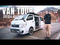 I Converted A Toyota HiAce Into The PERFECT Stealth Van For Snowboarding..