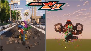 [YSM] Kamen Rider Zeztz Catastrom Mods For Minecraft Java 1.20.1 screenshot 3
