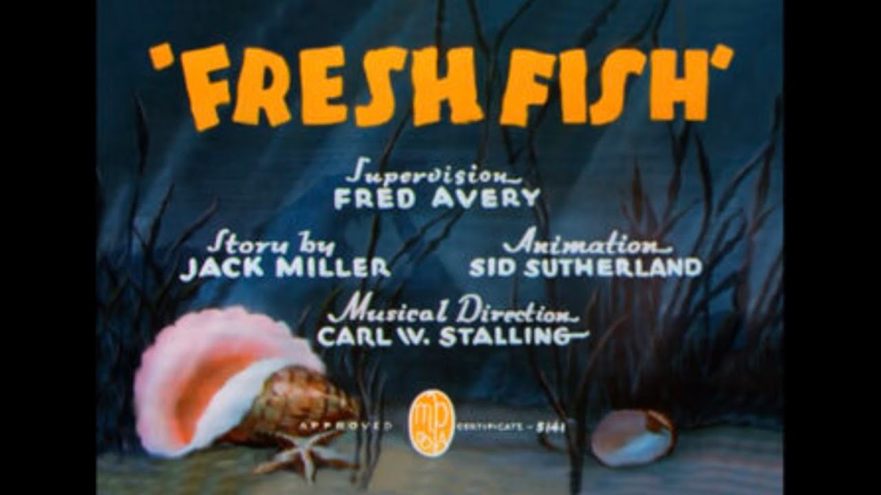 Looney Tunes Fresh Fish (1939) Opening And Closing Titles loonymerrietoobs5237 YouTube