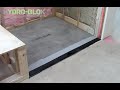 HYDRO-BLOK Single Slope Shower Pan and Linear Drain Installation Overview