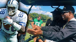 NFL LEGEND MICHAEL IRVIN visits Coach Prime & The Colorado Buffs