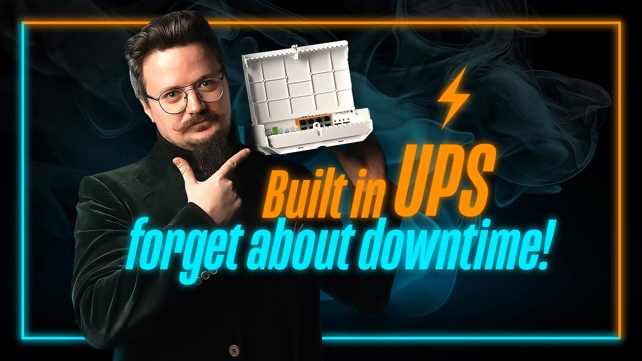 netPower Lite 8P: наружный коммутатор с функцией ИБП