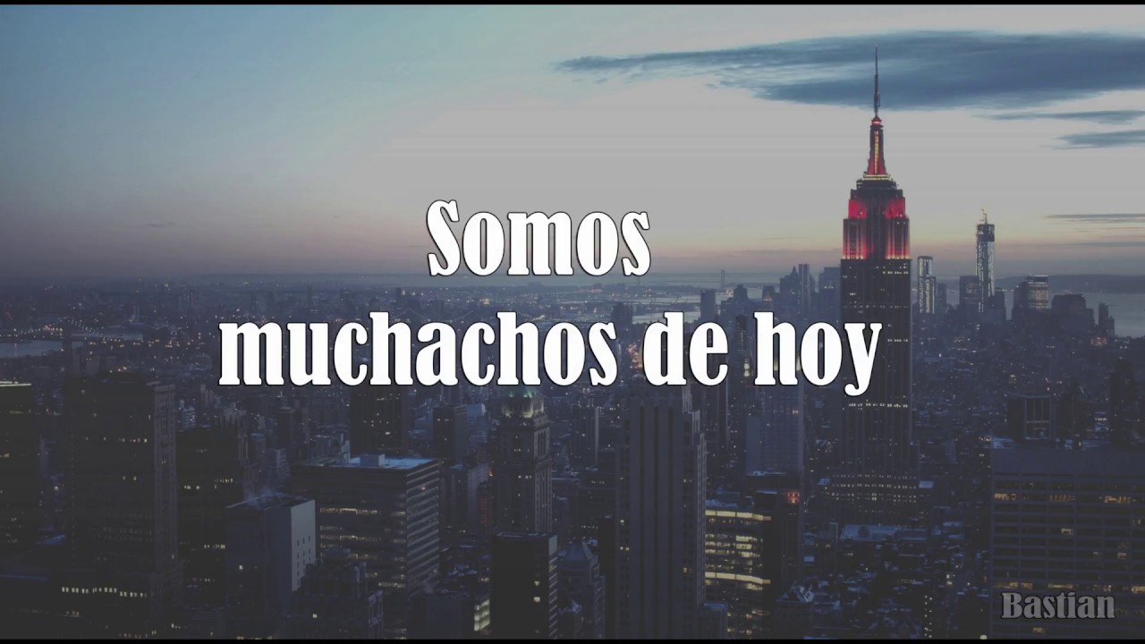 Luis Miguel - Muchachos De Hoy (Letra) ♡