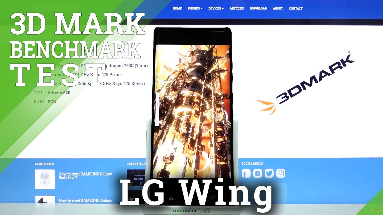 3DMark Benchmark on LG Wing – Performance Checkup