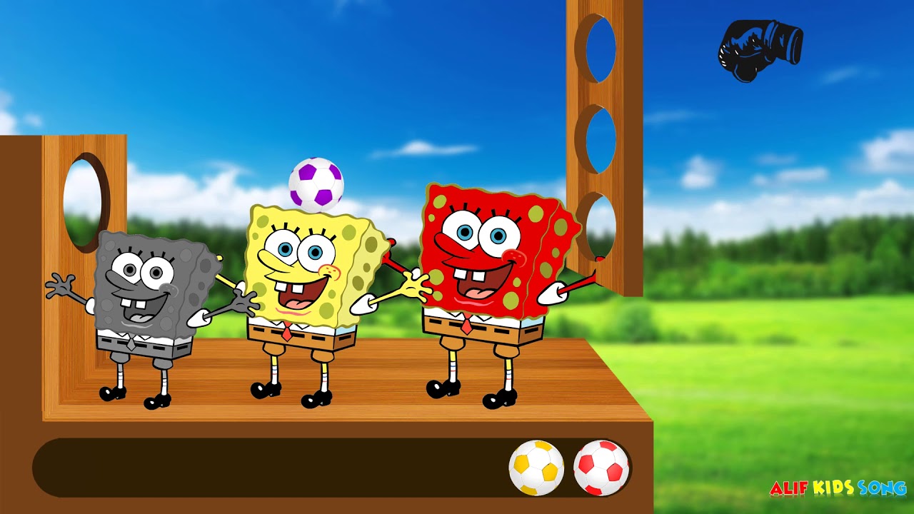 Learn Colors with Spongebob | Belajar warna Untuk Anak-Anak - YouTube