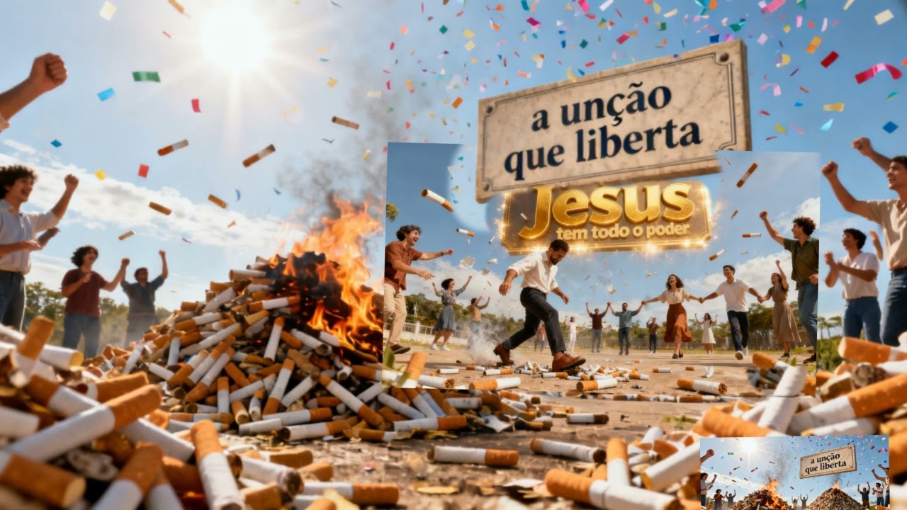 Jesus faz libertação do 🚬🚨👈 vício do cigar