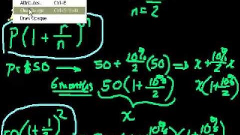 03   Continuous compounding and e   05   Compound interest and e part 3