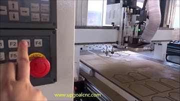 General Operation Process of UPGOAL 1500*3000mm Linear ATC CNC Router