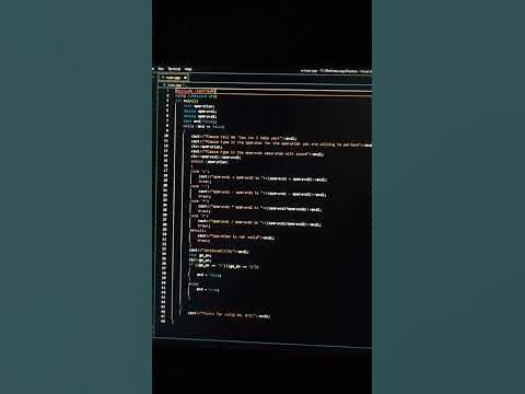 How to make Infinite loop Calculator in C++ #c#cplusplus#terminal - YouTube