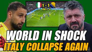 WORLD IN SHOCK AS ITALY MISS THE WORLD CUP FOR A 3RD STRAIGHT TIME