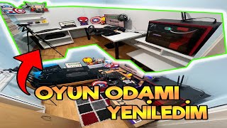 Kendi̇me Oyun Odasi Yaptim Yeni̇ Oda Vlog 