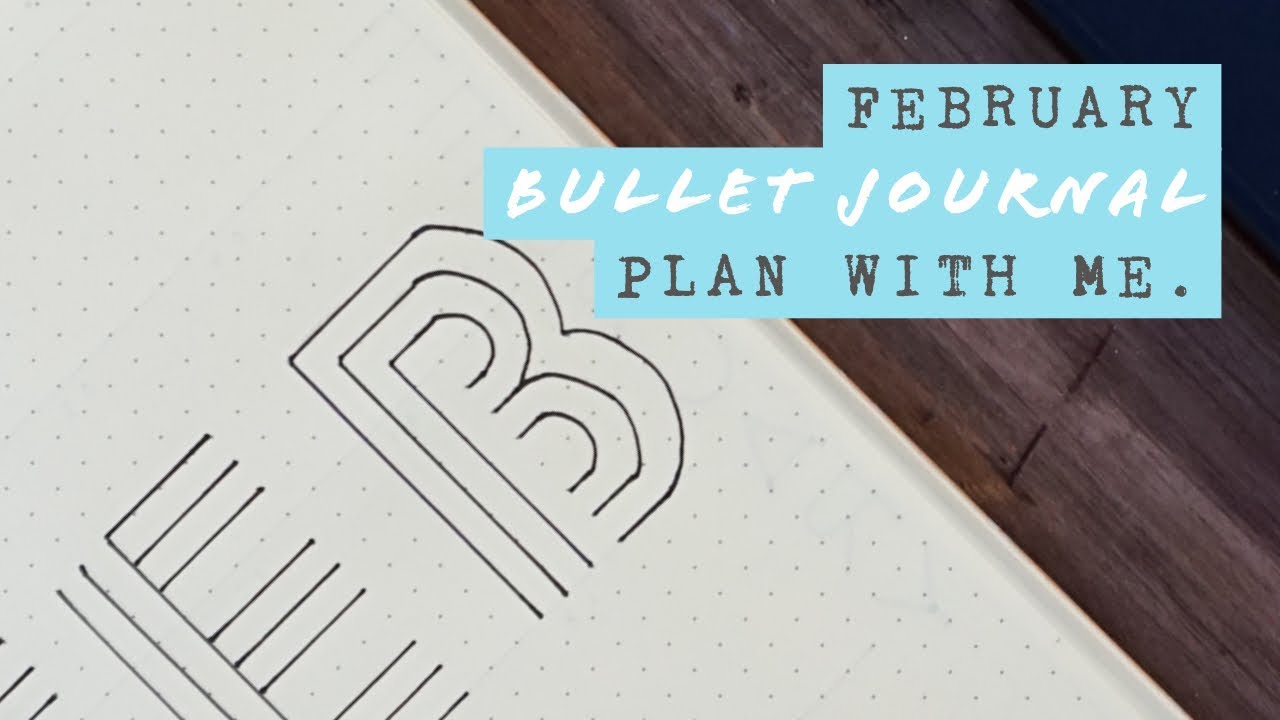 February 2019 Minimalist Bullet Journal Setup (DIY Planner) | Rediscover Analog