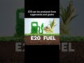 Ethanol Blended Petrol (E20)