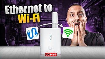 Ubiquiti UDB IoT | Wi-Fi for your Ethernet Devices
