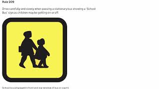 Theory Test 101: Learn the Highway Code in your sleep. Rules 204 to 210 (Pedestrians)