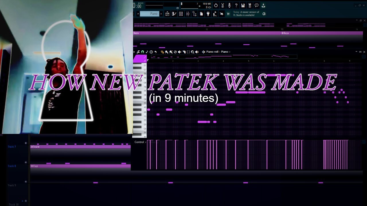 How "New Patek" by Lil Uzi Vert was made in 9 minutes | FL Studio Instrumental Remake