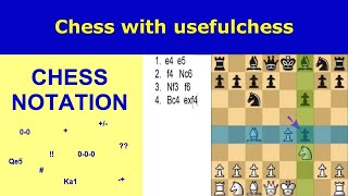 Chess notation tutorial. How to write and read a chess game ? #Chess