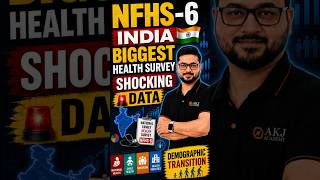 NFHS 6 के चौंकाने वाले Population Trends #nfhs6 #demographictransition #populationgeography