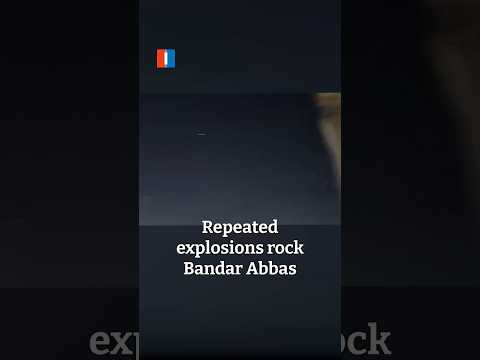 Repeated explosions rock Bandar Abbas