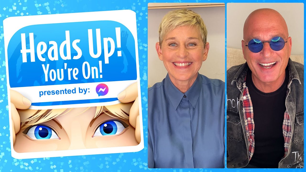 Ellen DeGeneres and Howie Mandel Play Heads Up! You’re On! - YouTube