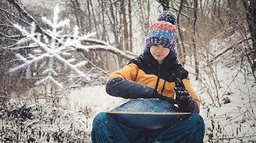 Winter Snowflakes Meditation | 1 hour relaxing music | Yoga Music | Work Music | Rav Vast | 4K