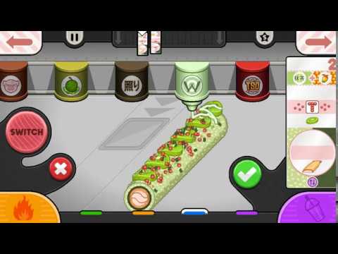 Torna-te um sushi master com o Papa's-Sushiria