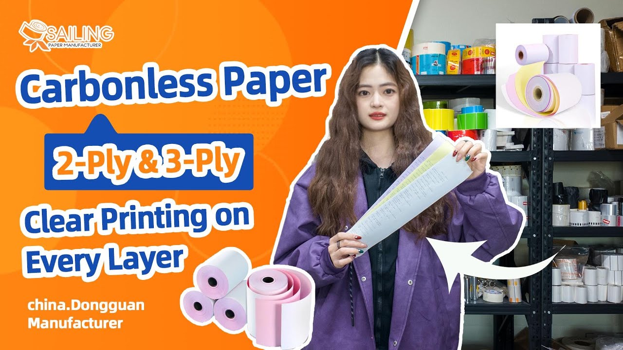 Carbonless Paper Factory Test | 2-Ply & 3-Ply Clear Printing