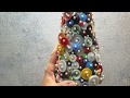 DIY Victorian Button Christmas Tree