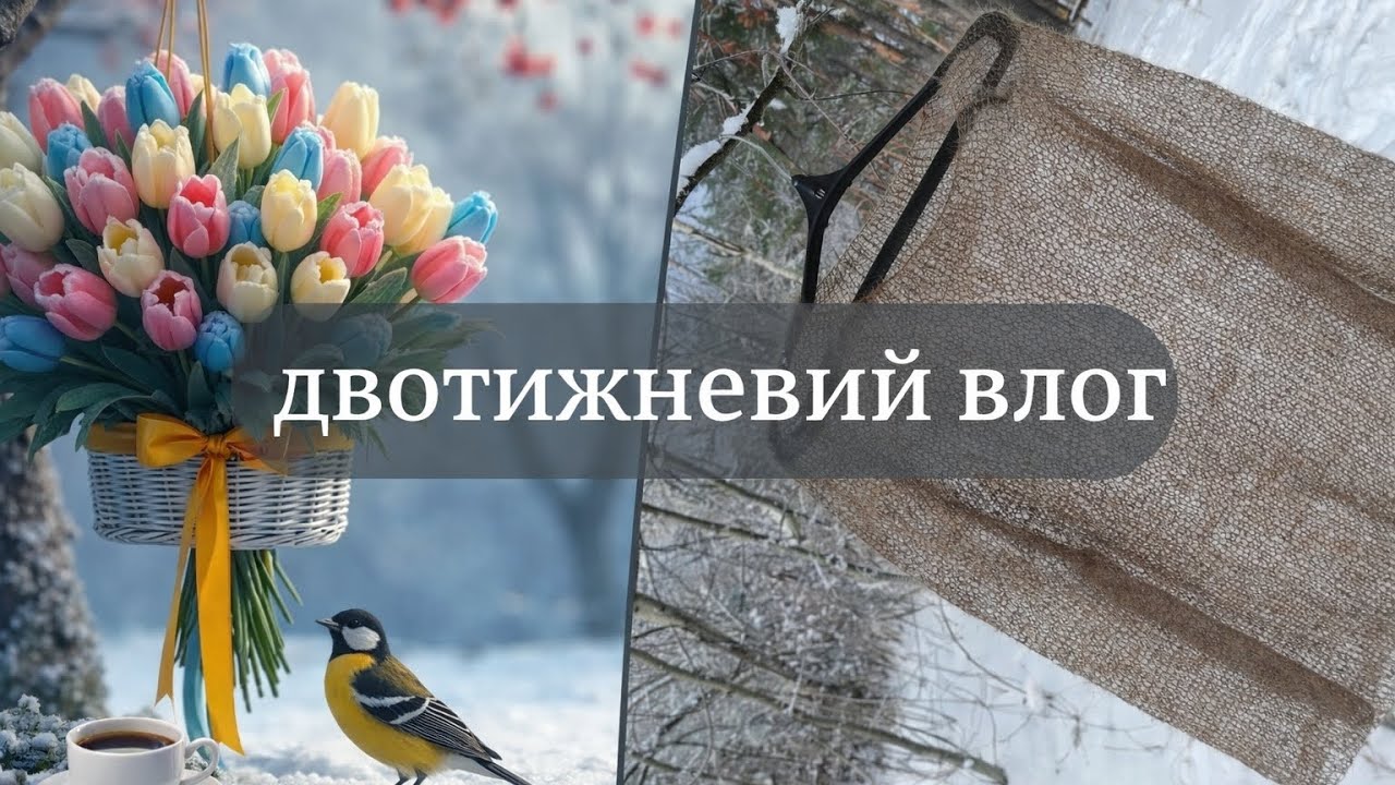 VLOG/ В'ЯЗАННЯ ТА ДОЗВІЛЛЯ #knitting #українськийблогер 