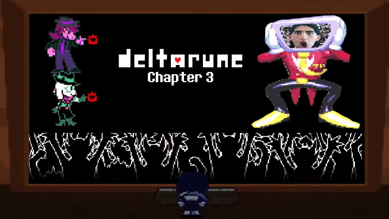 TRYING TO FIND SECRETS AND HIDDEN ROUTES | Deltarune Chapter 3 (BLIND ...