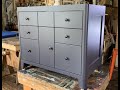 Custom Bathroom Vanity Sink Cabinet Complete Build