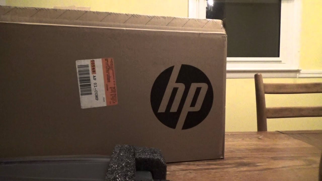 UNBOXING NEW HP LAPTOP - YouTube