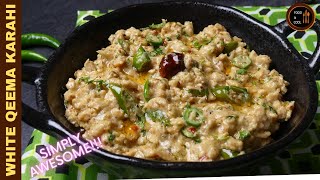Tasty Malai Keema Kadhai/ White Chicken Keema Recipe by Food iz Cool