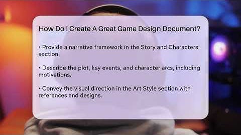 How Do I Create A Great Game Design Document? - Video Gamers Vault