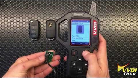 How to use VVDI Key Tool to Generate Remote - VVDIShop