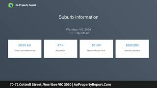 70-72 Cottrell Street, Werribee VIC 3030 | AuPropertyReport.Com