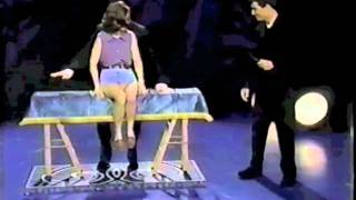 Lance Burton performs the Blaney Ladder Levitation Illusion