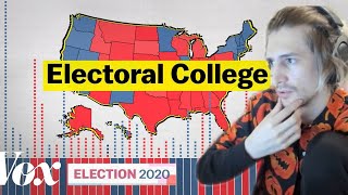 xQc Reacts to The Electoral College, explained | xQcOW