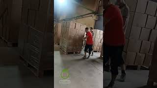Inside RTO Shipment: Ceramic Media 150x150x150 Pallet Loading Process #RTO #CeramicMedia #Industrial