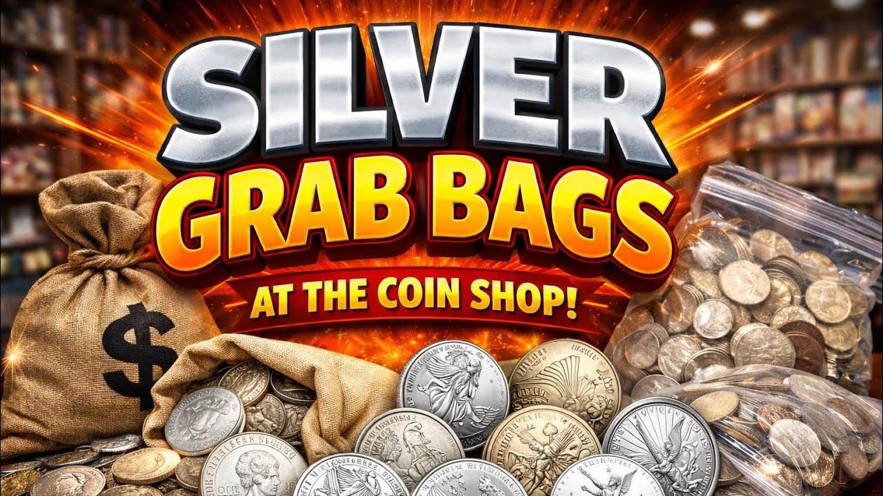 🚀🚀HUGE LOT OF silver came into the coin shop #silver #wheatpennies #silversupply