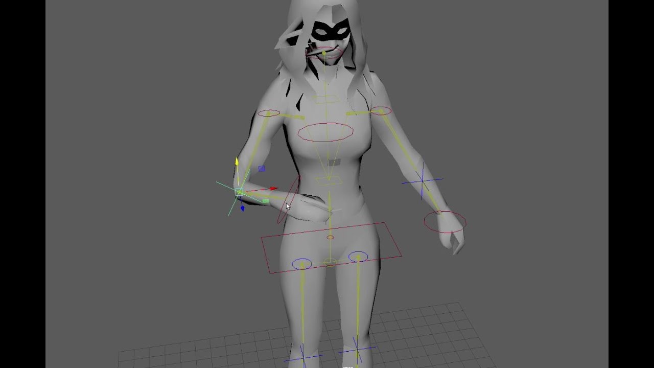 IKFK Switch on Maya HumanIK Autorig - YouTube