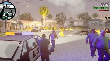 gta san andreas definitive edition Mobile android gameplay walkthrough max graphics 4k 60 fps