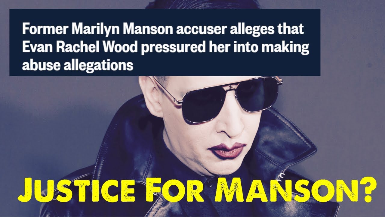Marilyn Manson Accuser RECANTS, Says Evan Rachel Wood PRESSURED Her Into Making False Claim