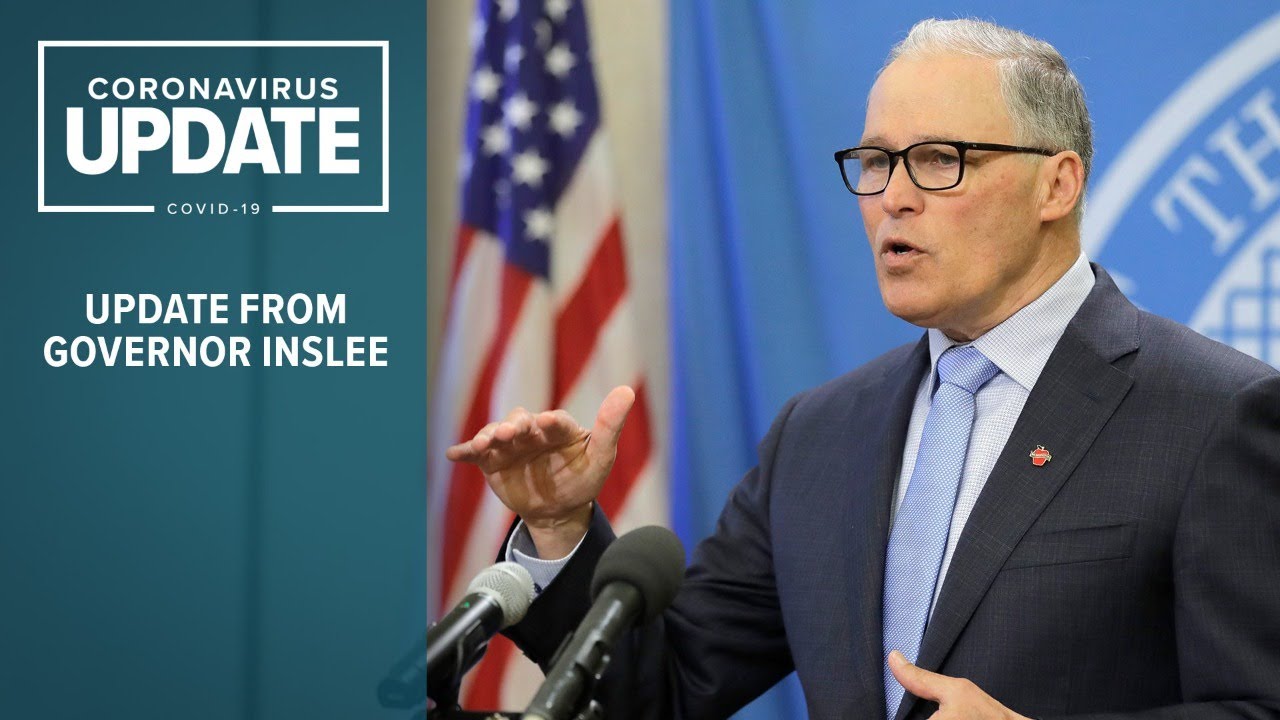 WATCH: Inslee gives update on Washington coronavirus response