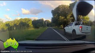 BAD Driving Australia - RANGER in DANGER after this move!