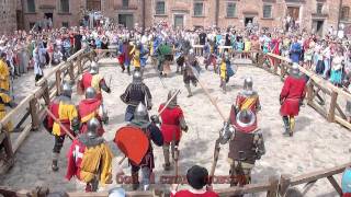 Мирский замок 2011  рыцарский турнир Россия-Украина.