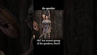 do-gooder — Dragon age : Origins dialogue scene
