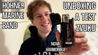 HOHNER Marine Band 1896 C - Unboxing a test NOVÁ HARMONIKA
