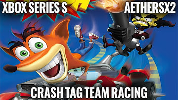 Crash Tag Team Racing - Xbox Series S - AetherSX2 Frame Rate Test
